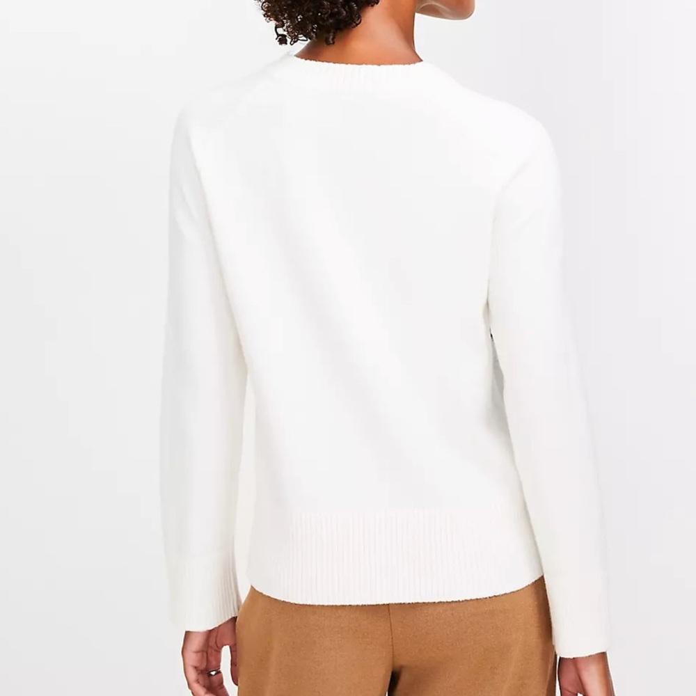 LOFT Glistening Holiday Sweater - Picture 2 of 12